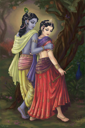 Radha-Krishna | by Miasmicnectar